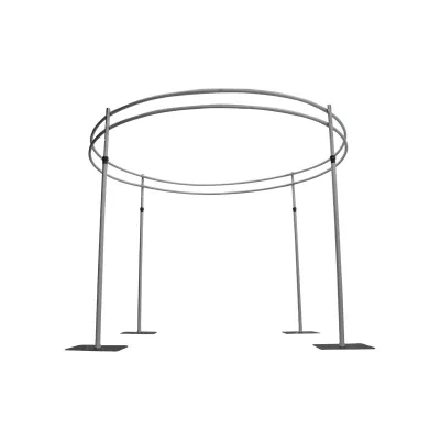 Lightweight Modern Iron Wedding Pipe and Drape Backdrop Stand with Adjustable Kit
