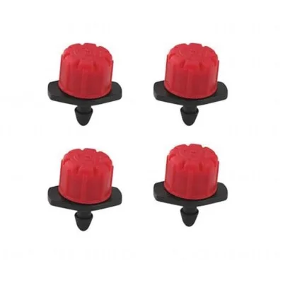 4 GPH Drip Irrigation Mini Irrigation Take Part Flag Drip Emitter With Outlet Barb