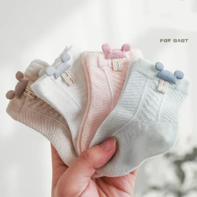 Wholesale New Baby Socks Spring Summer Thin Mesh Newborn Baby Socks Ultra-thin Girls and Children Socks