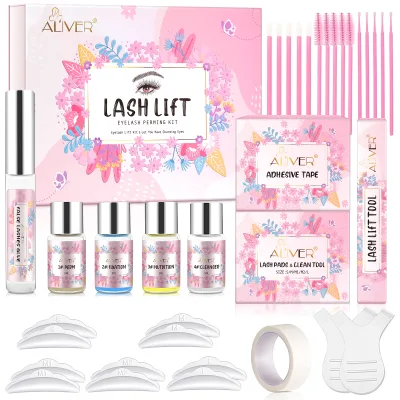 Oem Customize Logo Professional Eyelash Perm Kit Set Eyelash Lift Lash Lift Set Tool Lash Lift Kit