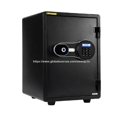 ETL 1 Hour Fireproof Safe Biometric Fire Resistant Safe Steel Safe Box Fireproof Safe with External Battery Box