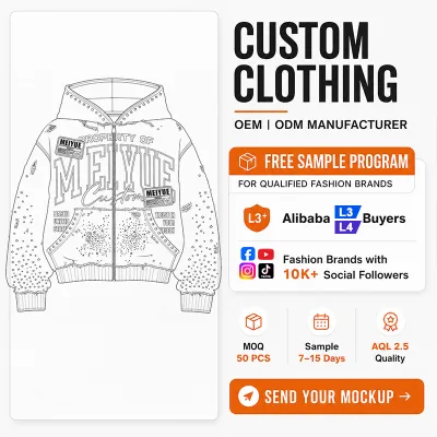 L3+ Buyers Free Sample Custom Garment Factory Streetwear Oversized Rhinestone French Terry Hoodie for Influencer Clothing Brand