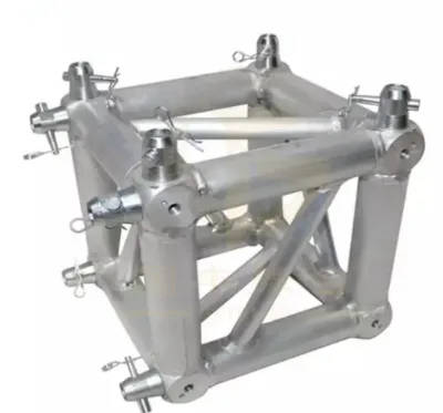 Factory Direct Sales Portable 6-sided Corner Joint Aluminium Heavy Duty Truss for Stage Outdoor Indoor Event Lighting Concert
