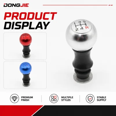 5 Speed Gear Shift Knob Handle Ball Fit for peugeot 307 207 406 408 308VTS Sport Gea Manual Car Gear Shift Knob