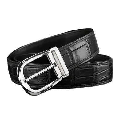 Luxury Genuine Ledther Belt Buckle Customized logo Stainless Steel Buckle Copper Men's Fashion Handmade Buckle for Belt