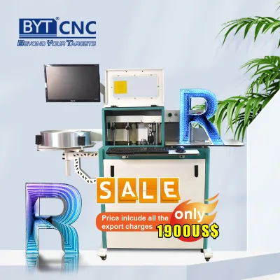 3d Cnc Led Aluminum Channel Letter Bending Machinery Mirror Frame Rounding Bending Machine