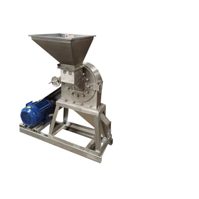Quanfeng 380V 3KW Stainless Steel Low Power Consumption Food Powder Grinder Gearbox Core Components Corn Wheat Chili Hibiscus