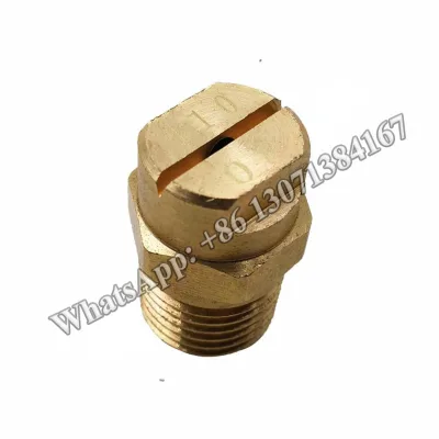 BSPT Flat Fan Jet Nozzle ,1/4'' High Pressure Washing Stainless Steel Nozzle
