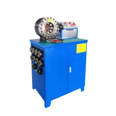 Small Hydraulic Steel Tube Shrinking Machine Manual Square Tube Round Tube Buckle Machine Hydraulic Hose Crimping Machine