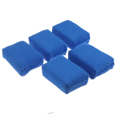 Hot Sale 1 PCS Car Care Premium Microfiber Applicators Sponges,Cloths,Microfibre Hand Wax Polishing Detailing Pad