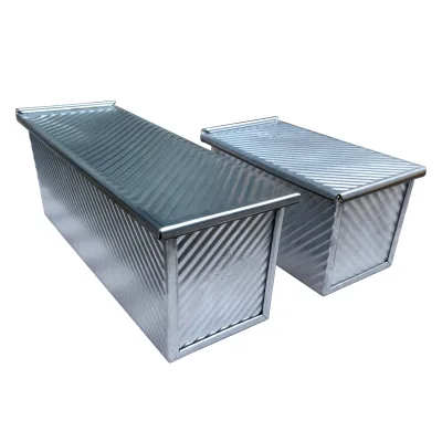 Customized Factory Direct Sale High Quality Non-Stick 400g 600g 900g 1200g Black Bread Pan Loaf Pan Toast Box Trays