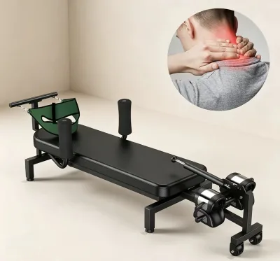 Electric Whole Body Spine Stretching Device Hot Compress Waist Relief Instrument for Household Daily Spine Care & Muscle Relax