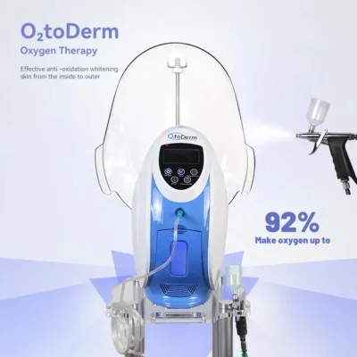 O2toDerm Oxygen Gun Therapy Skin Rejuvenation With High Concentrated High Quality Oxygen Jet Peel Machine