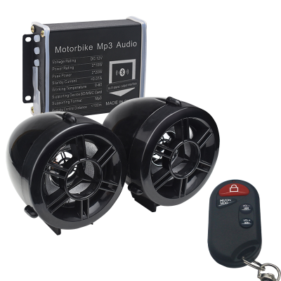 Hot Sale MP3 Motorcycle Alarm Player with Speakers Other Audio Accessories for Motorcycles