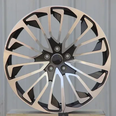 YLC Manufacturer's New Design and Technology for One-piece Engraved High-performance Forged Wheels for Audi