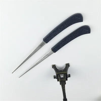 Factory Wholesale Metal Letter Opener 8 1/4 Inch with Plastic Handle Stainless Steel Serrated Head High Quality Letter Opener