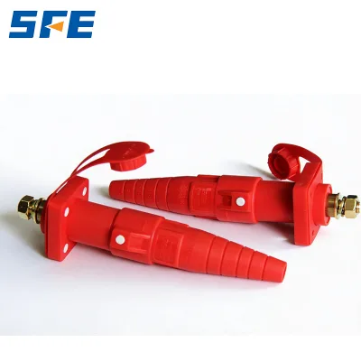 SFE IP44 IP67 150A 200A 400A Industrial Easy Huosing Copper Terminal Conductive Power Cam-lock Plug Socket Connector