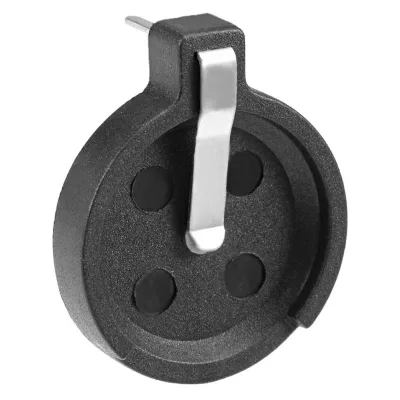 BS-1620-1 Globaltone CR1620 3V Black Plastic & Metal Horizontal Coin Button Battery Holder Socket Container Case for Electro Car
