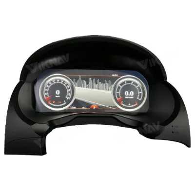 12.3 Inch Digital Cluster Car Speedometer Mitsubishi Pajero 2008-2018 DSP Touch Screen Linux OS 7 Color Backlight Split Screen