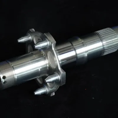 Single Arm Rear Wheel Axle for Motorcycles Essential Component for Body Systems Made Plastic Alloy Steel