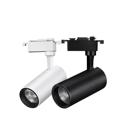 LINDA Track Light Spot Anti Glare Surface Mount Rotatable Aluminum Track Cob Commercial Spotlight Led Track Light