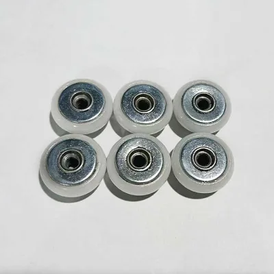 Hydrorelax Affordable Iron Galvanized + POM Shower Door Rollers - Durable Runners and Wheels for Shower Cabins