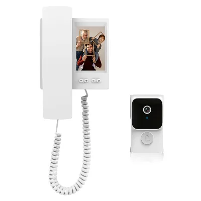 Smart 2.4Ghz Digital Wireless Intercom Video Door Phone System