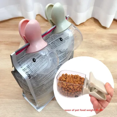 Multi-Function Pet Food & Water Bowl Plastic Scoop Cat Dog Bowls for Cats/Puppies/Small Dogs Cat Dog Food Water Fountain