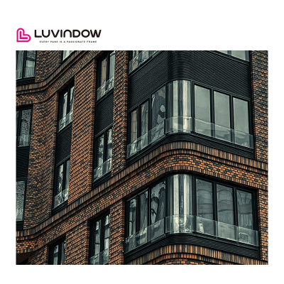 Hurricane Impact Doubles Glass Windows Balcony Energy Efficient Window