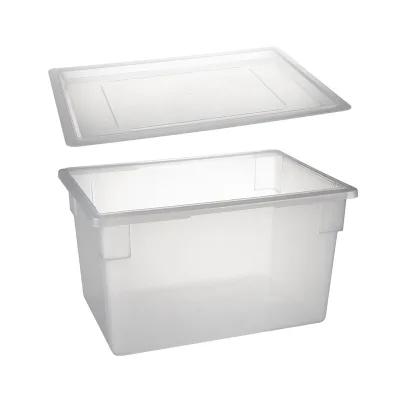 Commercial Multi-Purpose Modern Minimalist Transparent Food Storage Box Sealed Moisture-Proof Kitchen Turnover Boxes Supply
