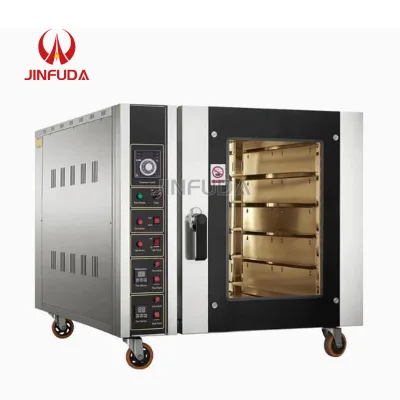 Compact Body Reasonable Structure Save Bakery Shop Indoor Floor Space Equipment for Electric Hot Air Convection Oven