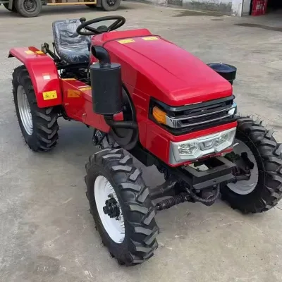 Hot Selling Small 4-Wheel Multifunctional Agricultural Tractor Factory Price for Farm Ploughing & Ditching
