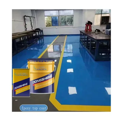 Ab Two-Component Solid Color Eco-friendly Anti-Dust Anti-Static Epoxy Floor Coating Paint Flat Concrete Floor Protection Easy