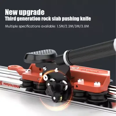3.1m Portable Heavy Duty Manual Tile Cutter High Precision Professional Tool for Large Porcelain Ceramic Marble Slab Decoration