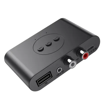 B21 NFC RCA wireless bluetooth audio receiver with mic 3.5mm AUX Jack Stereo Music Receiver Car Speaker Amplifier