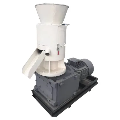 Biomass Wood Burning Sawdust Pelletpress Mill Making Machine for Cat Litter Rubber Wood Timber Chip Pellets Production Machine