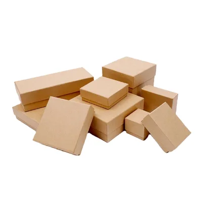 Eco Friendly Multi-size Optional Box Wholesale Custom Kraft Paper Packaging Gift Boxes