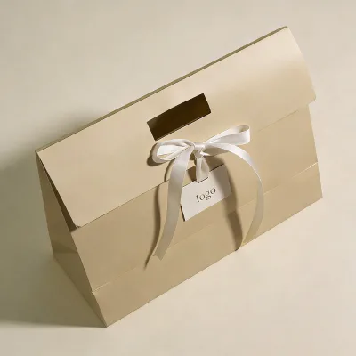Recyclable Biodegradable Europe Shopping Clothing Packaging Luxury Gift Custom Kraft Paper Bags Waterproof Durable Your Own Logo