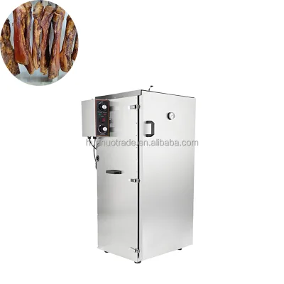 Commercial Stainless Steel Sausage Chicken Fish Smoking House Electric Meat Smoker Oven Commercial Roaster  Smoker Price