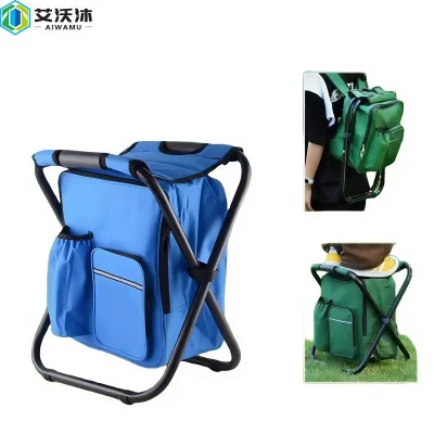 Bag Outdoor Portable Folding Stool Backpack