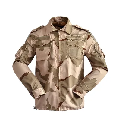 AI-MICH Wholesale Outdoor Camouflage Clothing, Security Uniforms Tactical Clothing Color Long Sleeved for Both Men and Women
