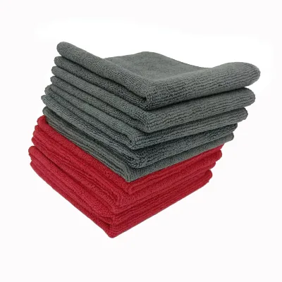 Wholesale Super Absorbent Warp Knitting Towel 30 X 30 CM Custom Mirco Fiber Cleaning Cloths 300gsm