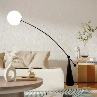 Modern Unique Minimalist Decorative Iron Metal E27 Floor Lamp Floor Standing Lamp for Hotel Villa Living Room
