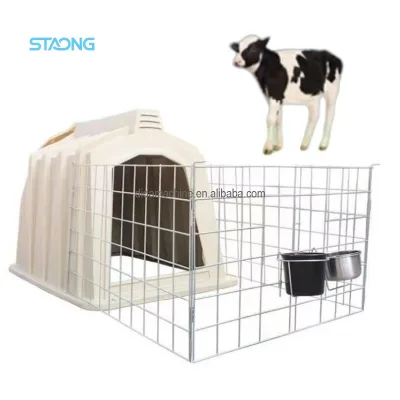 Dairy Farm Equipment Cow Feed Containers Cattle Feeders Dairy Cow Accessories Barn Calf Housing Calf Hutches