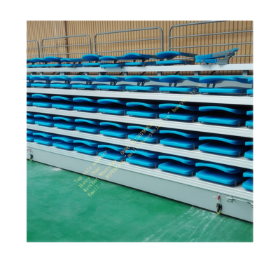 Electric Retractable Basketball Bleacher