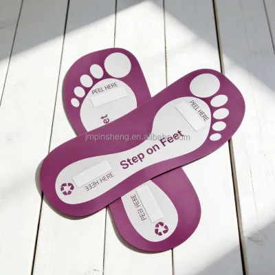 Disposable Cardboard Sticky Tanning Feet Pads for Adult Female Use SPA & Tanning Makeup Tools
