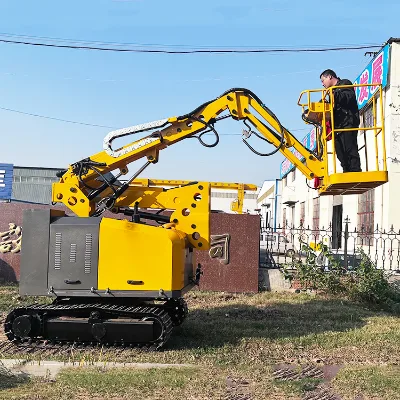 Boom Lift Articulated Truck Mounted Aluminum Mast Aerial Work Platform Electric Mobile Self Propelled Aerial Work Platform