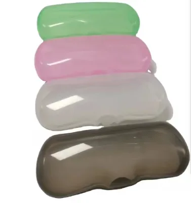 Hot Selling Customized Eyewear Box Clear Plastic Case Hard Case for Eyeglasses Newest Fashionable Glasses case