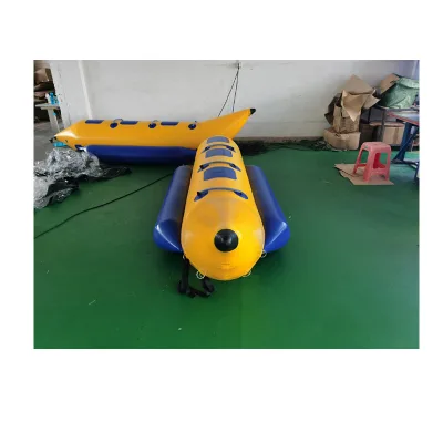 Inflatable PVC Banana Shaped Rowing Boat for Sports & Entertainment