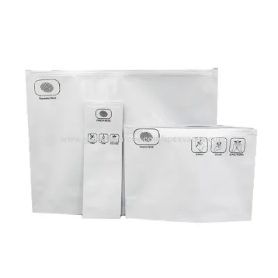 Eco friendly flower seed packaging customized custom logoResealable bags